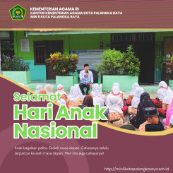 Hari Anak Nasional MIN 5 Kota Palangka Raya tahun 2025