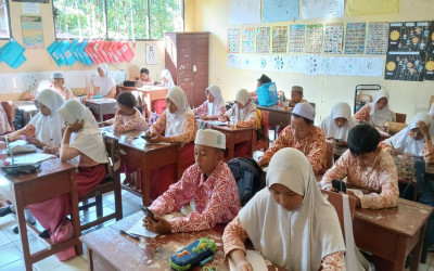 MIN 5 Kota Palangka Raya Melaksanakan Try Out Ujian Madrasah