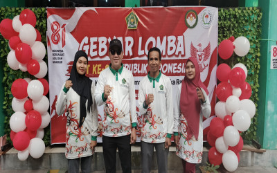 MIN 5 Kota Palangka Raya Ikuti Senam Massal Penutupan Gebyar HUT Ke-81 RI Kemenag Kota Palangka Raya
