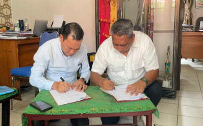 Tingkatkan Kemampuan Bahasa Inggris, MIN 5 Tandatangani MOU Bersama YUM