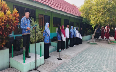 MIN 5 Kota Palangka Raya Gelar Upacara HUT ke-81 Kemerdekaan RI
