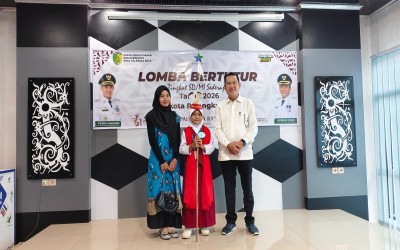 Murid MIN 5 Palangka Raya Ikuti Lomba Bertutur Tingkat SD/MI se Kota Palangka Raya