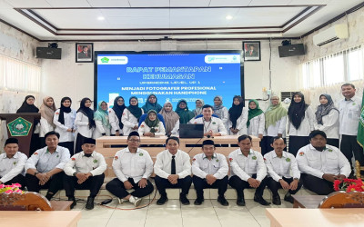 Pemantapan Kehumasan, Waka Humas MIN 5 Kota Palangka Raya Ikuti Upgrading Level Up 1