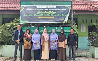 Dosen PGMI UIN Palangkaraya Kunjungi MIN 5 Bahas Penerapan KBC