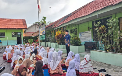 Salat Duha Perdana Pasca Libur Idul Fitri MIN 5 Kota Palangkaraya