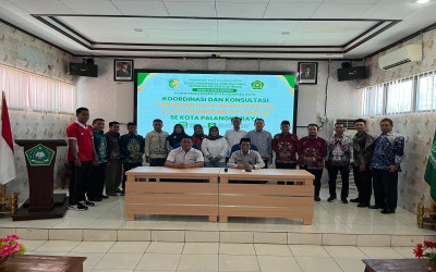 Koordinasi dan Konsultasi Pengisian Data Infrastruktur Olahraga Bersama Disparbud Kota Palangka Raya