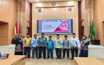 Kepala Madrasah dan Komite MIN 5 Kota Palangka Raya Hadiri Rakor Pencegahan Korupsi Bidang Pendidikan