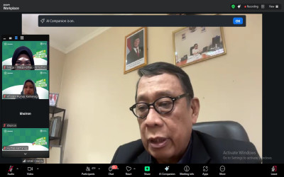Tingkatkan Kualitas Humas, MIN 5 Kota Palangka Raya Ikuti Webinar Kehumasan Kementerian Agama