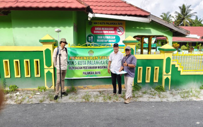 Selangkah Lagi Tanah MIN 5 Palangka Raya Bersertifikat Dari BPN