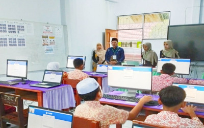 Tes Kompetensi Akademik MIN 5 Kota Palangka Raya Uji Numerasi dan Literasi Murid