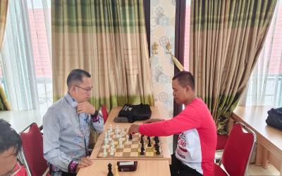 Kepala MIN 5 Ikuti Lomba Catur Gebyar HUT ke-81 RI Kemenag Kota Palangka Raya