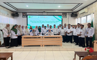 MIN 5 Palangka Raya Mengikuti Monitoring PSP dan Pemanfaatan BMN