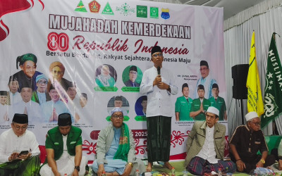 Mujahadah Kemerdekaan, Ketua Lesbumi NU Ajak Masyarakat Isi Kemerdekaan Dengan Prestasi