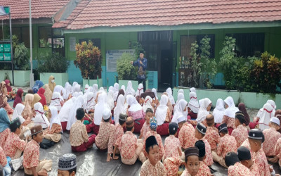Salat Duha Bentuk Kepatuhan dan Kedisplinan Murid  MIN 5 Palangka Raya