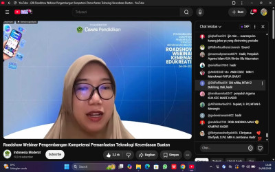 Guru MIN 5 Kota Palangka Raya Ikut Webinar AI, Canva-Kemenag Kolaborasi Perdana